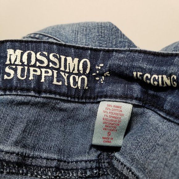 Mossimo jeggings 9 pyramid stud embellished tuexdo stripe style whiskered punk - Picture 14 of 15